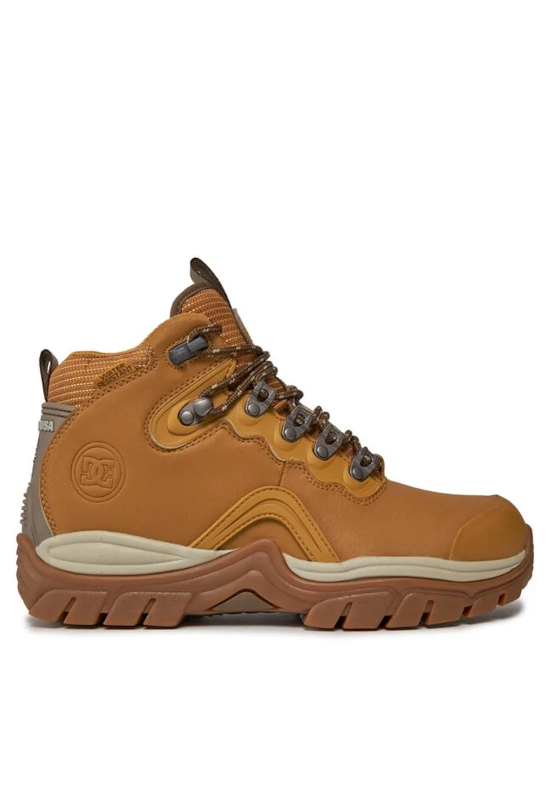 Ghete si bocanci sport barbati  303054182, Piele naturala, Maro