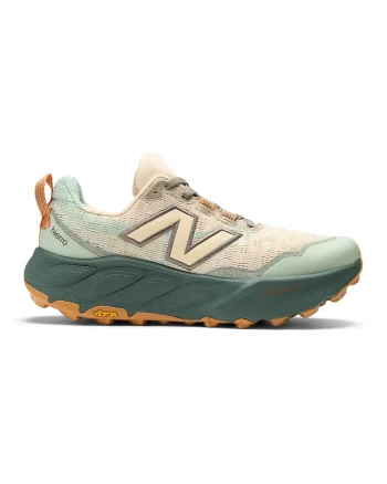Pantofi Hierro V9 din material textil, pentru alergare pe teren accidentat, Verde deschis/Bej deschis