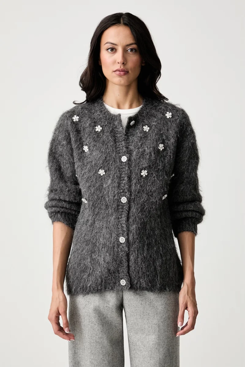 Silvian Heach cardigan pentru femei cu lână QUARLEN
