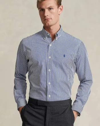 Polo Ralph Lauren cămașă pentru bărbați din bumbac cu elastan
