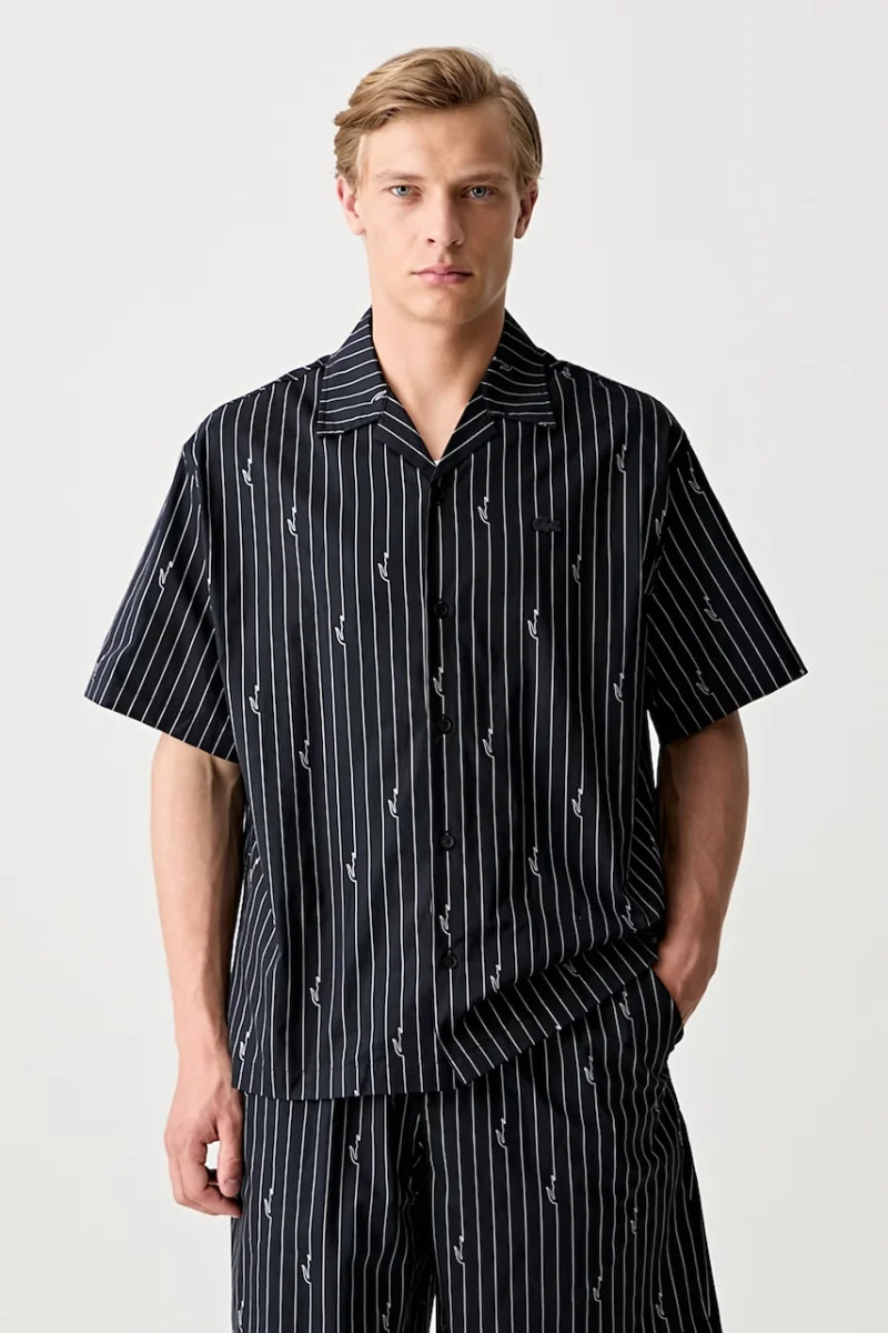 Lacoste cămașă bărbătească din bumbac
