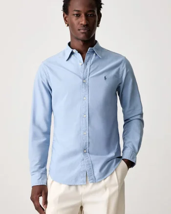 Polo Ralph Lauren cămașă pentru bărbați din bumbac