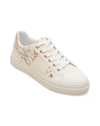 Pantofi sport ALDO albi, SADDIE 965, din piele ecologica