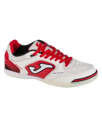 Pantofi de fotbal  Top Flex, alb/rosu, sintetic, pentru barbati