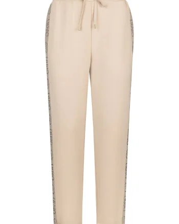 Pantaloni de trening drepti cu strasuri