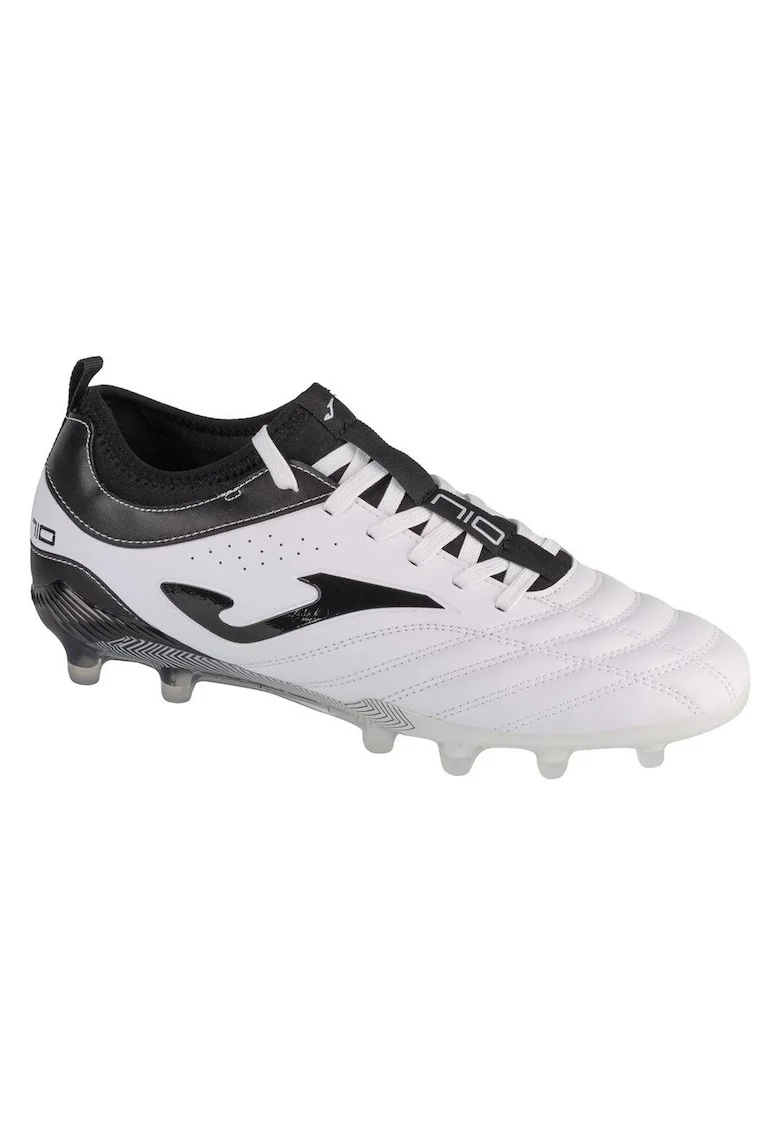 Pantofi sport barbati  2402, alb, sintetic, cu sistem de inchidere cu siret