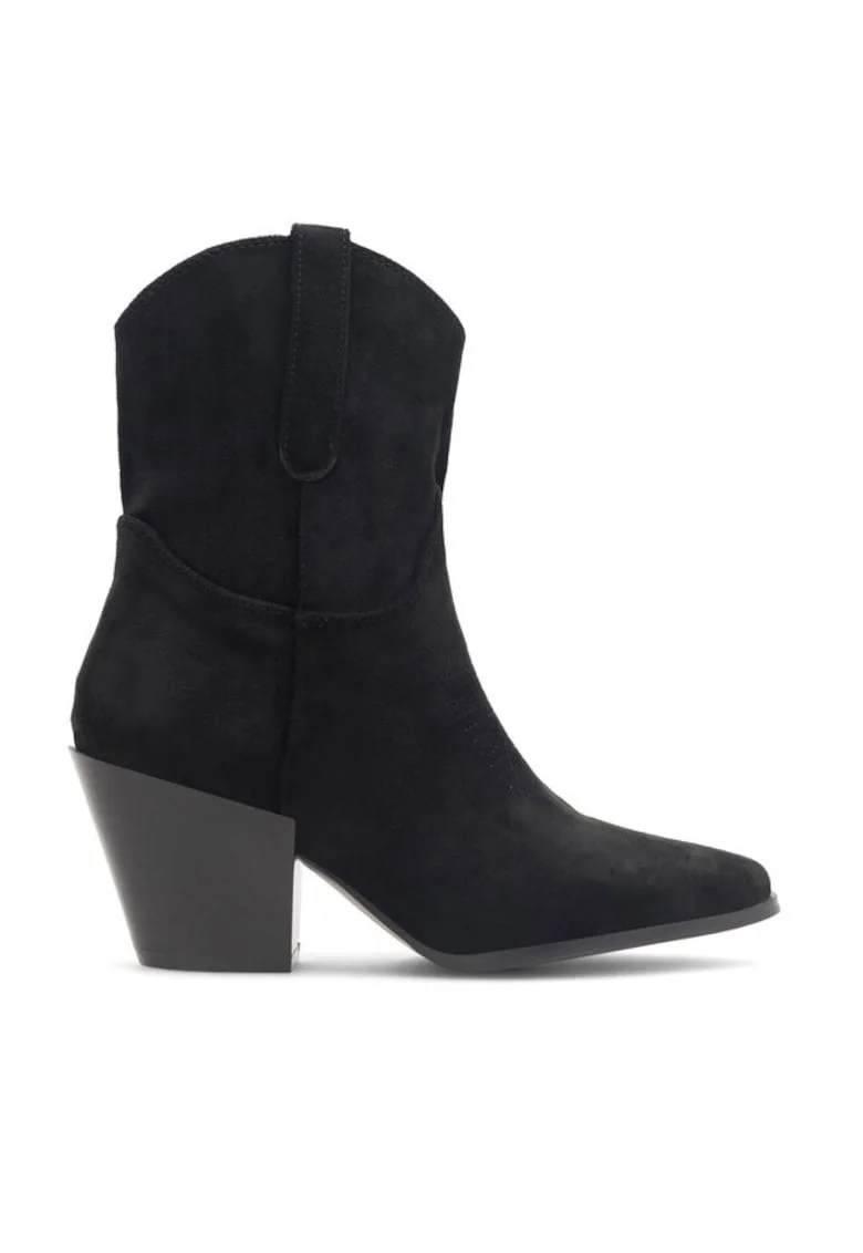 Botine dama,  590558802537536, Piele ecologica, Negru