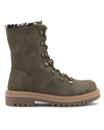 Botine dama,  590558817333536, Sintetic, Kaki