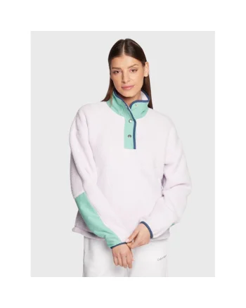 Hanorac sport dama,  Cragmont Fleece, 1/4 snap, alb, poliester,