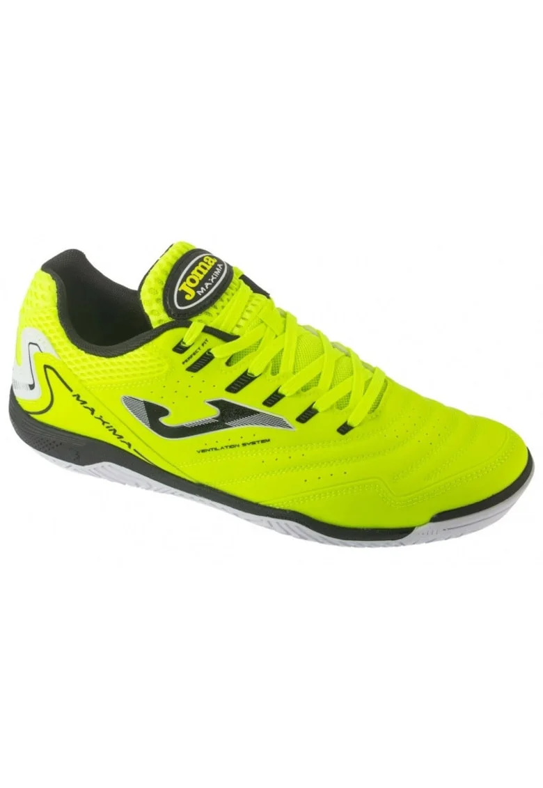 Pantofi sport barbati,  fotbal, galben, piele sintetica
