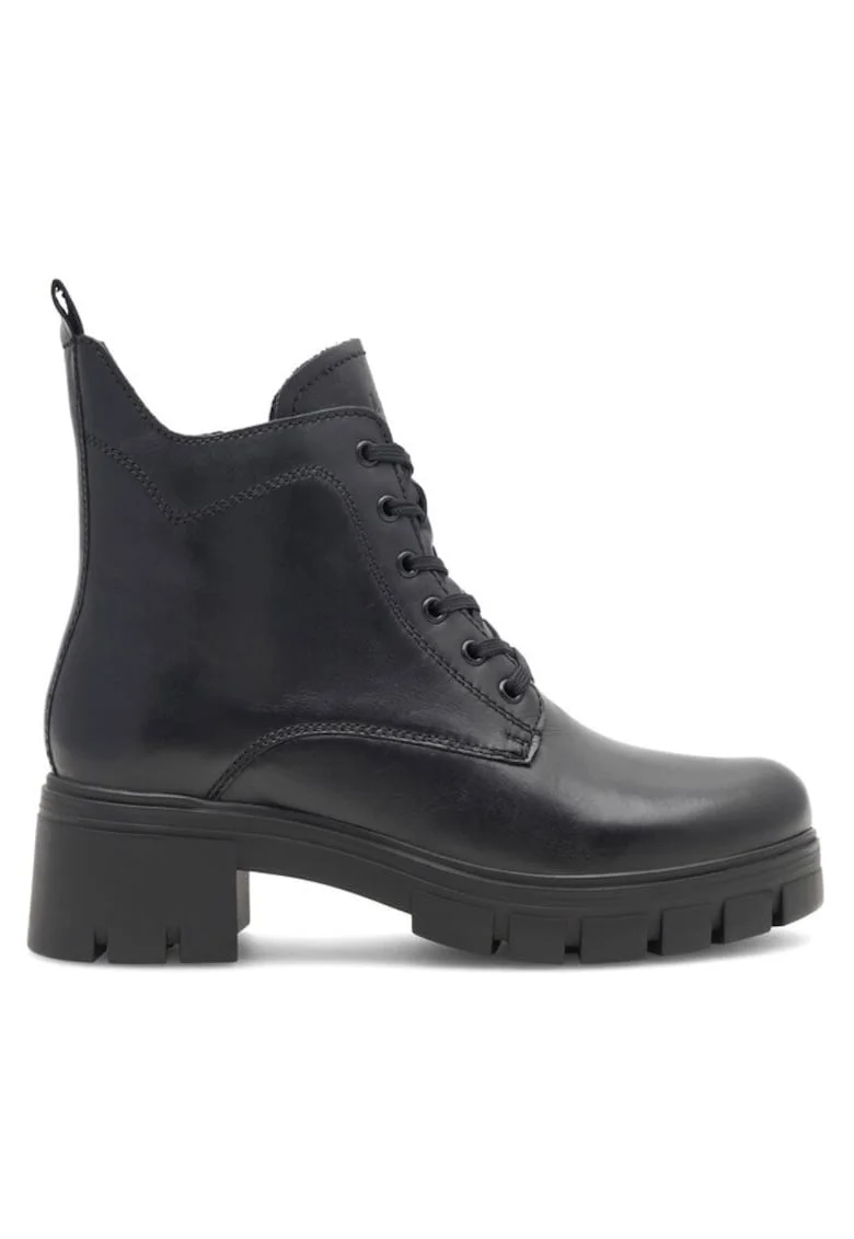 Botine dama,  590558810523739, Piele naturala, Negru