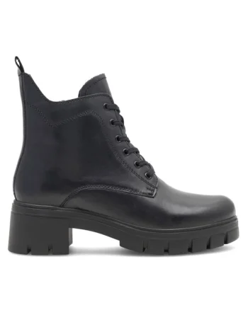 Botine dama,  590558810523739, Piele naturala, Negru