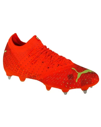 Pantofi sport dama,  Sintetic, Fotbal, Rosu
