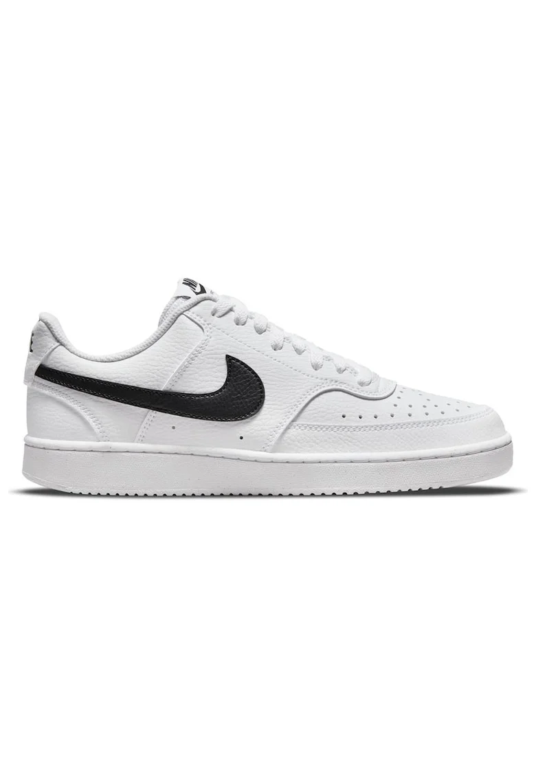 Pantofi sport dama,  Court Vision Low Next Nature, sintetic, alb/negru