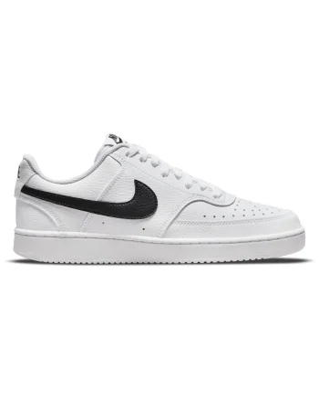 Pantofi sport dama,  Court Vision Low Next Nature, sintetic, alb/negru
