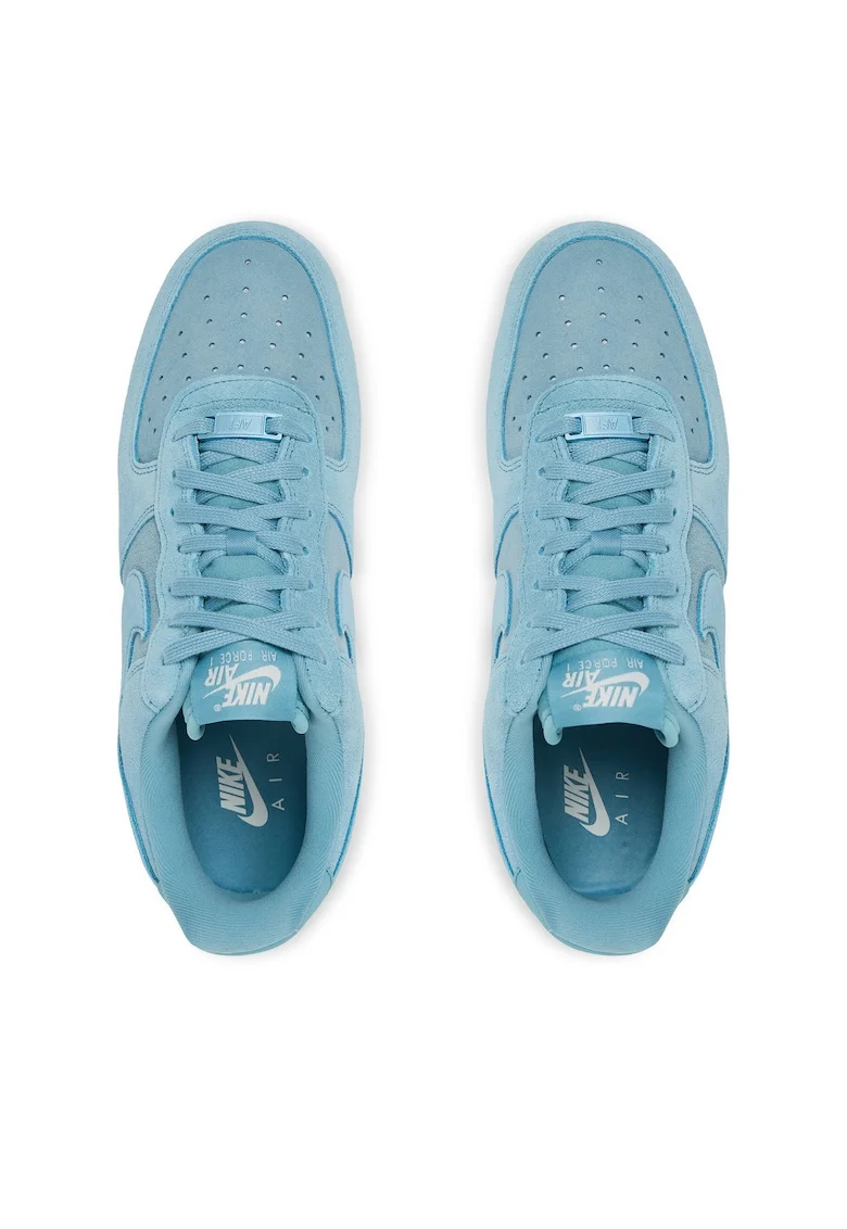 Adidasi  Air Force 1 '07, albastru, piele naturala
