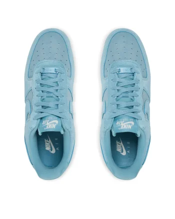 Adidasi  Air Force 1 '07, albastru, piele naturala