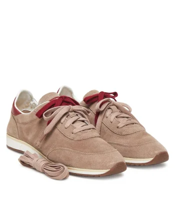 Pantofi sport dama,  2Z0054/L055-FG47, piele naturala, maro