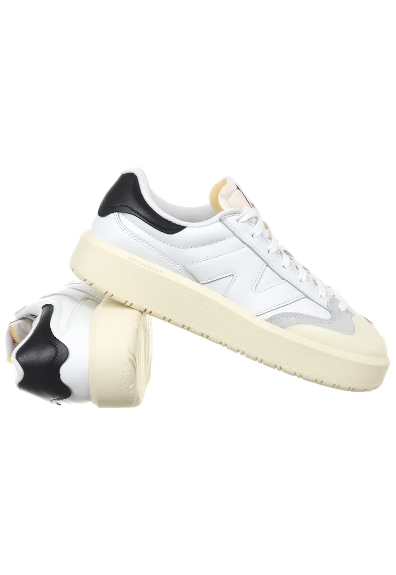 Pantofi sport dama CT302OD,  Textil/Piele naturala, Alb