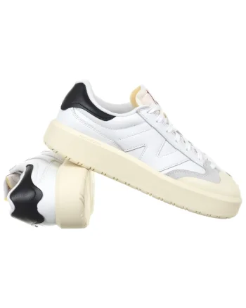 Pantofi sport dama CT302OD,  Textil/Piele naturala, Alb