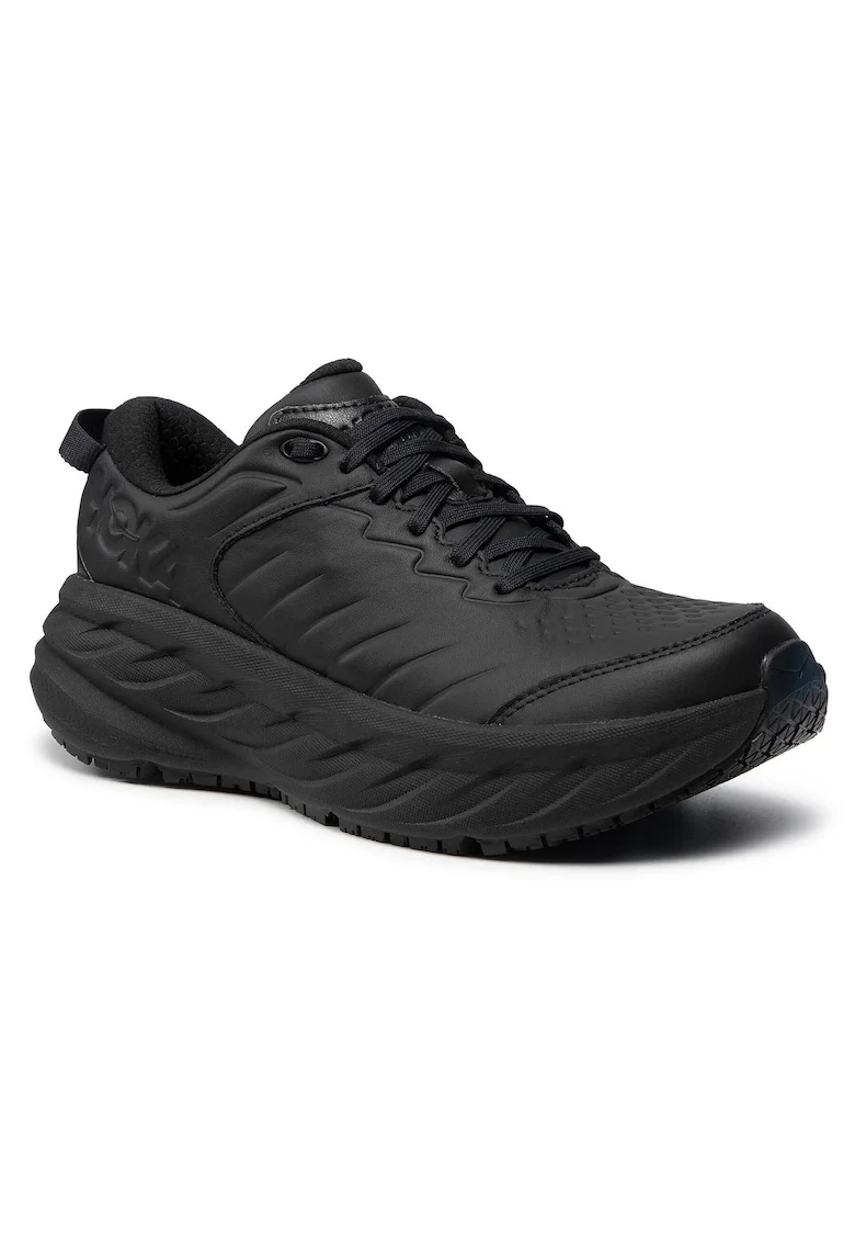 Pantofi sport barbati  Bondi 9 X-Wide, trekking, negru, piele naturala