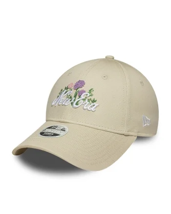 Sapca din bumbac cu broderie 9FORTY, Bej deschis