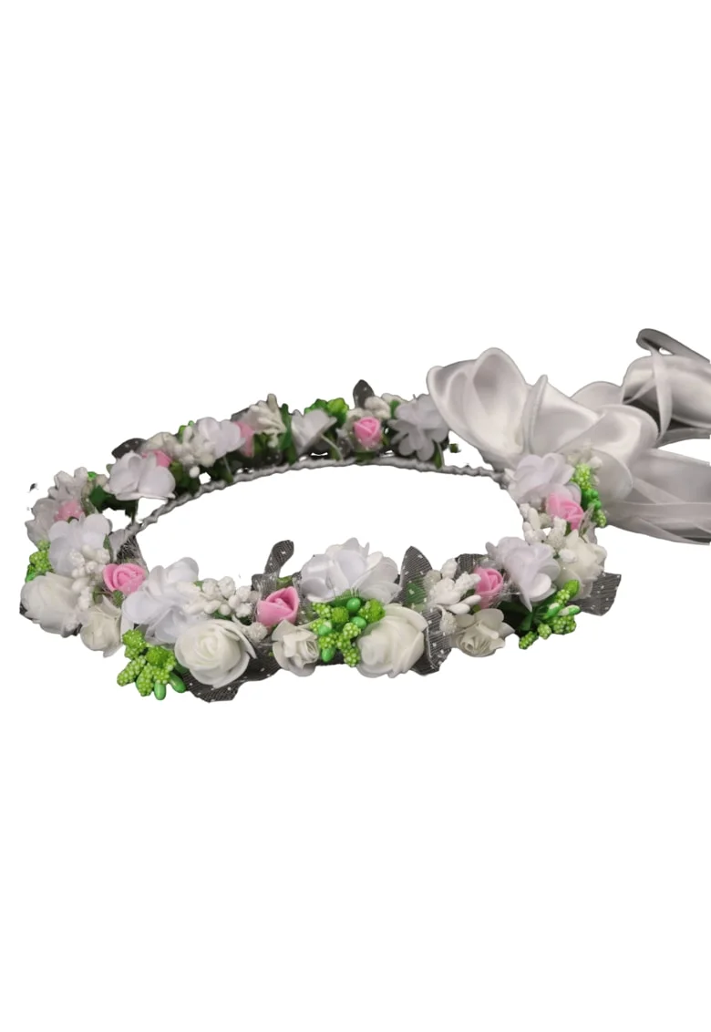 Coronita Eleganta pentru Fetite - Accesoriu Handmade Perfect pentru Ocazii Speciale W3