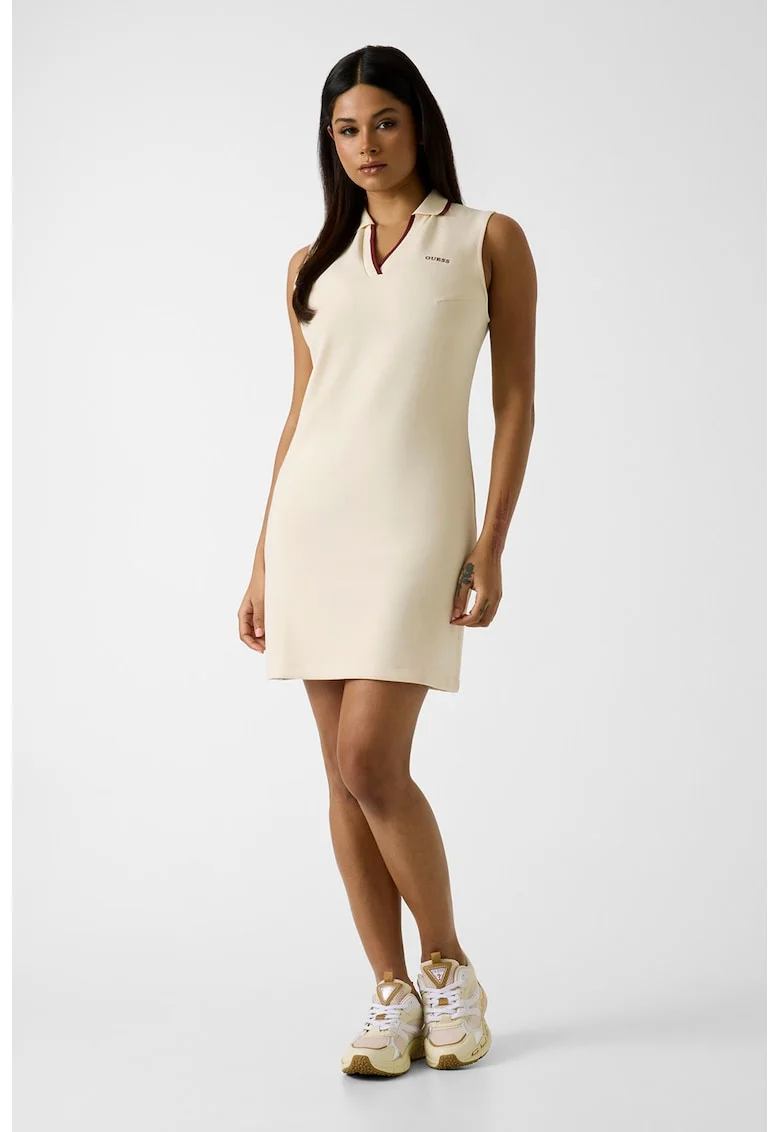 Rochie cu logo, pentru fitness, Crem