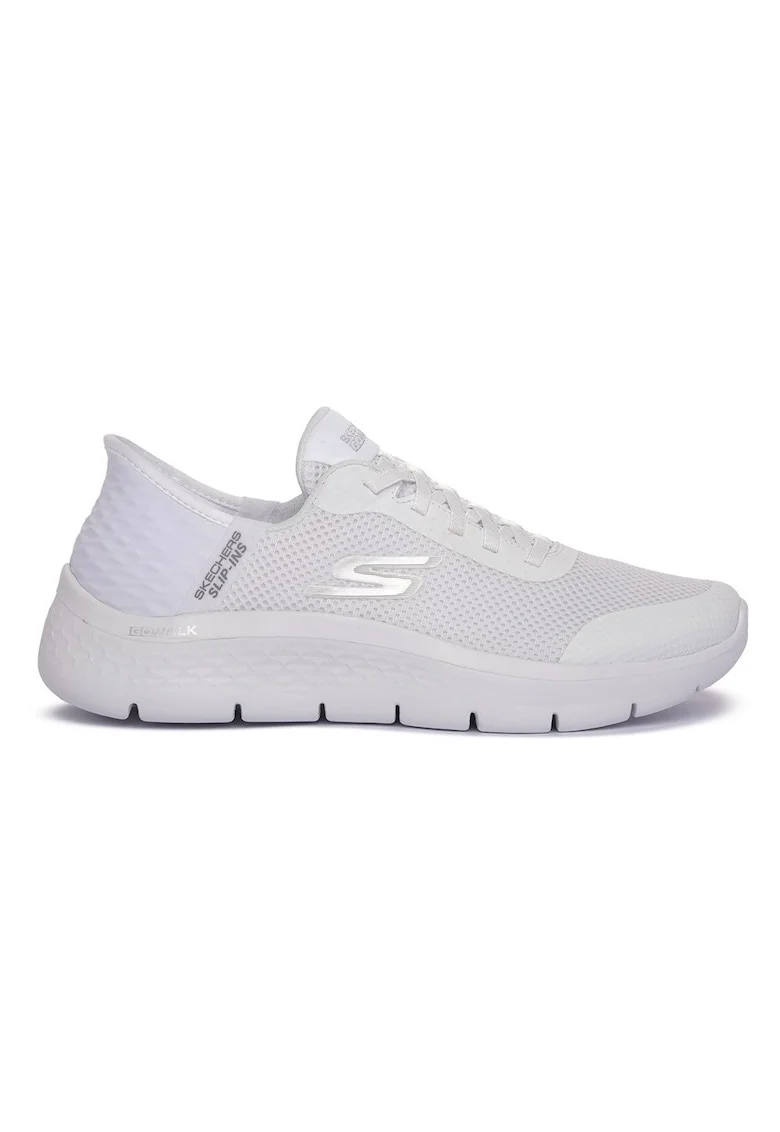 Pantofi sport  GO WALK Flex, alb, confortabili, usoara constructie, material sintetic, set pentru femei