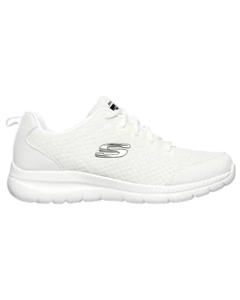 Pantofi sport barbati  inchidere cu sireturi, talpa confortabila, alb, textil