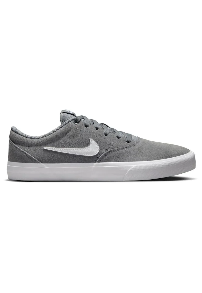 Pantofi sport barbati,  Charge Suede, gri, piele intoarsa