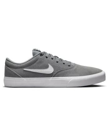 Pantofi sport barbati,  Charge Suede, gri, piele intoarsa
