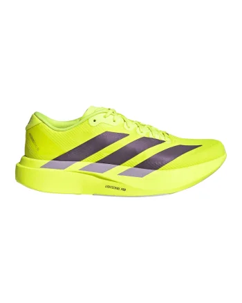 Pantofi Adizero Evo pentru alergare, Gri/Galben