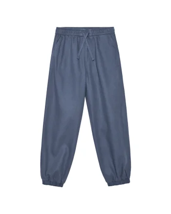 Pantaloni copii,  bleumarin, bumbac-lyocell