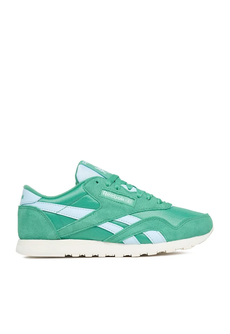 Adidasi  pentru femei, albastru/verde, nylon,