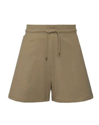 Pantaloni sport dama,  bej, bumbac, elastic