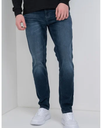 Blugi slim fit Austin, Bleumarin