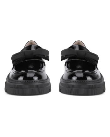 Mocasini dama,  tesatura, negru,