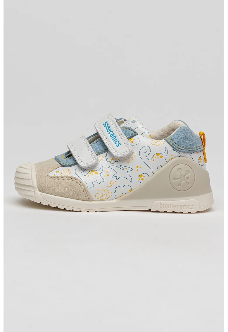 Pantofi sport cu model si banda velcro dubla