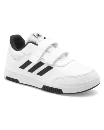 Pantofi sport copii,  alb, material sintetic, inchidere velcro