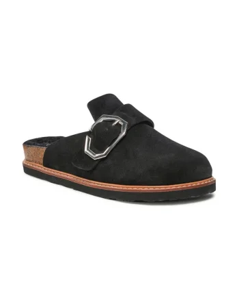 Papuci de casa Grisel G104527 Negru,  Piele naturala