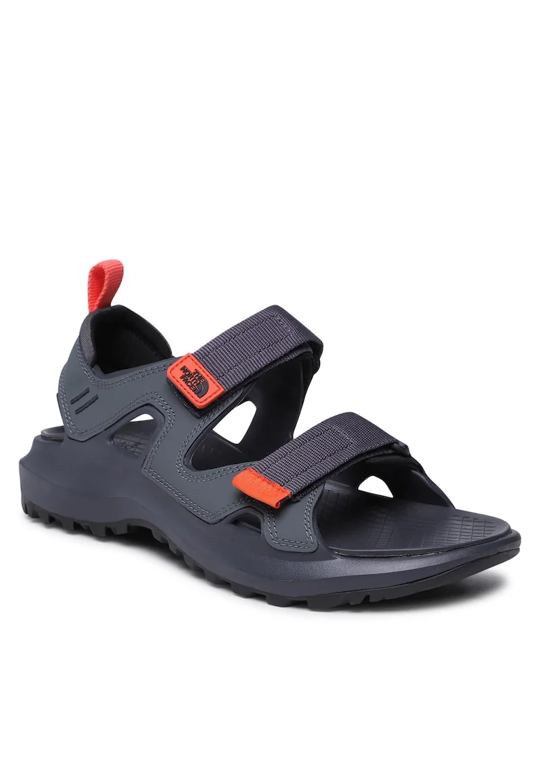 Sandale barbati  Hedgehog Asphalt Grey/Retro Orange, piele naturala