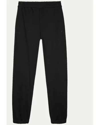 Pantaloni trening Unisex 4FWAW24TTROU0826 Loose Fit, Bumbac, Negru