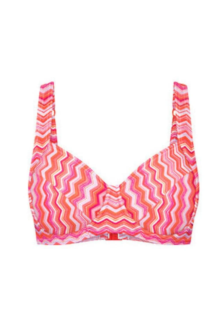 Top bikini femei,  multicolor, material sintetic
