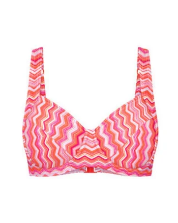 Top bikini femei,  multicolor, material sintetic