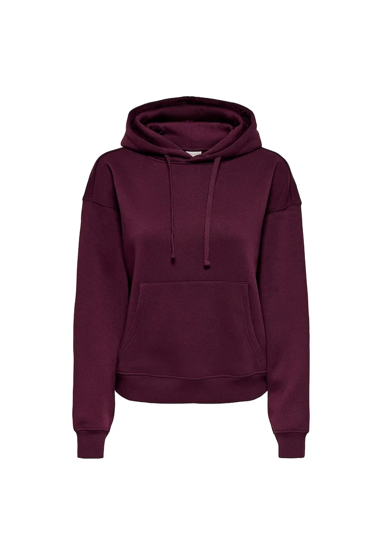 Hanorac din amestec de bumbac Onlbest, Violet