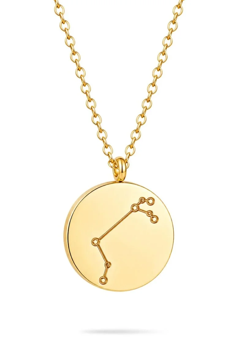Lant Placat cu Aur 14k Constelatia Berbec