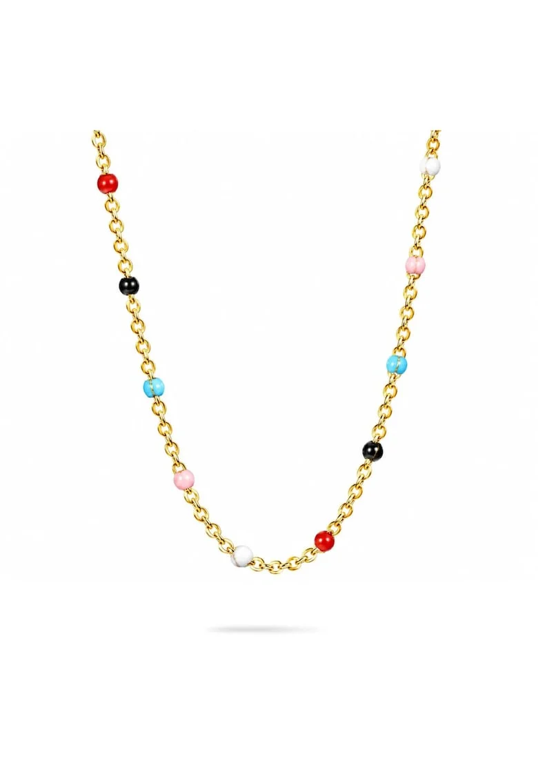 Lant Placat cu Aur 14k Pietre Multicolore
