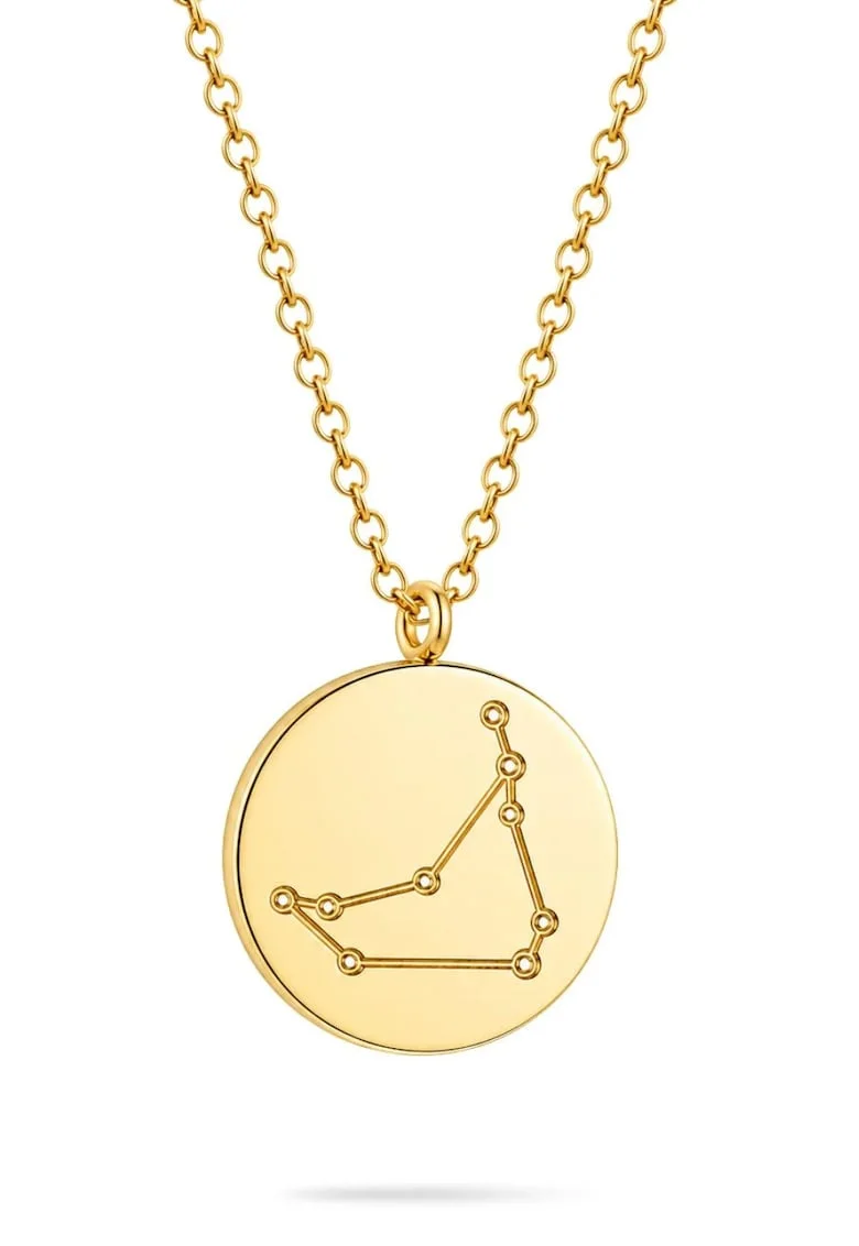 Lant Placat cu Aur 14k Constelatia Capricorn