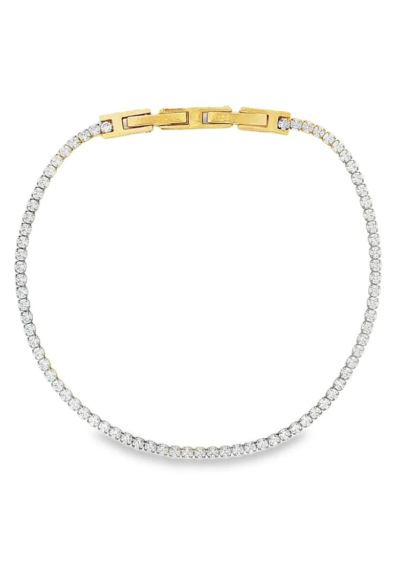 Bratara Placata cu Aur 14k Tennis 2 mm